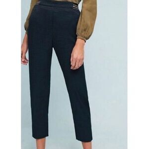 Anthropologie Essential Pull On Trouser in BLACK size XS